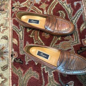 BRAGANO men’s Italian made shoes from exotic skin … size 11 m